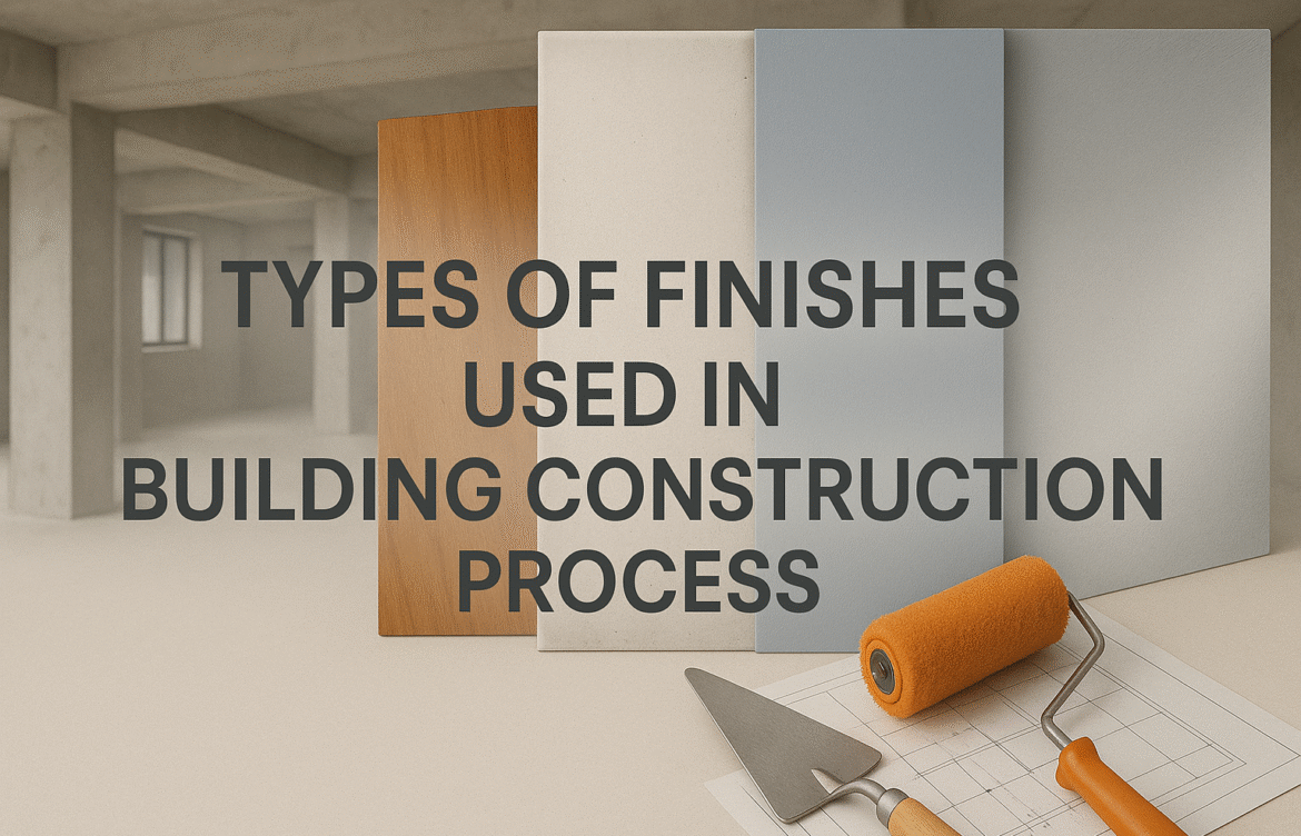 Types of Finishes Used in Building Construction Process