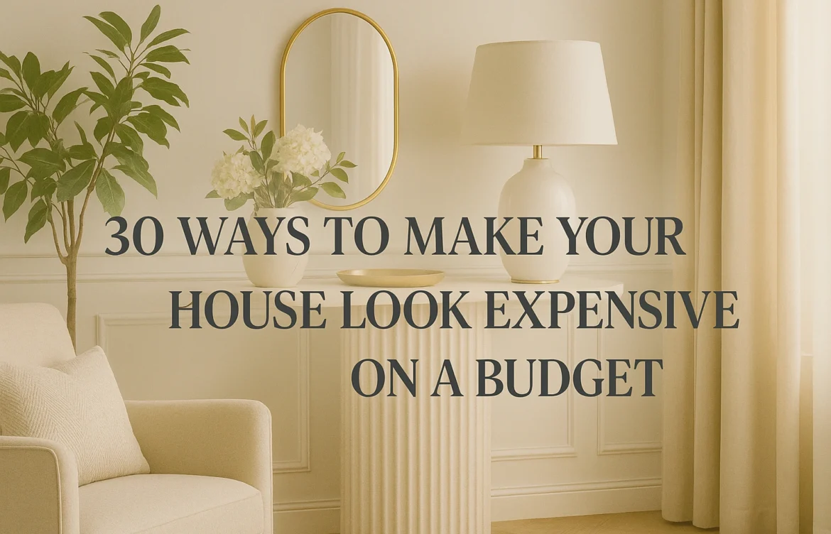 30 Ways to Make Your House Look Expensive on a Budget